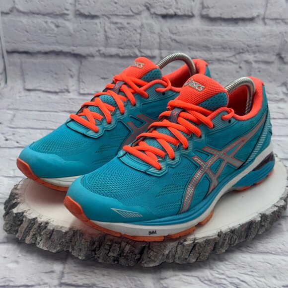 Asics GT-1000 Womens Size 9.5 Blue Shoes Walking Running Jogging Sports - Picture 2 of 9